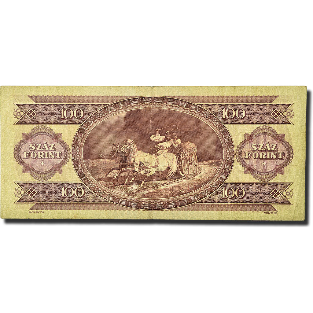 Banknote, Hungary, 100 Forint, 1975, 1975-10-28, KM:171e, EF(40-45)