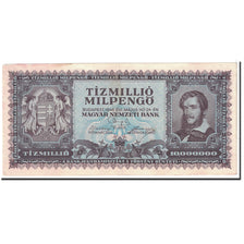 Banknote, Hungary, 10 Million Milpengö, 1946, 1946-05-24, KM:129, AU(55-58)