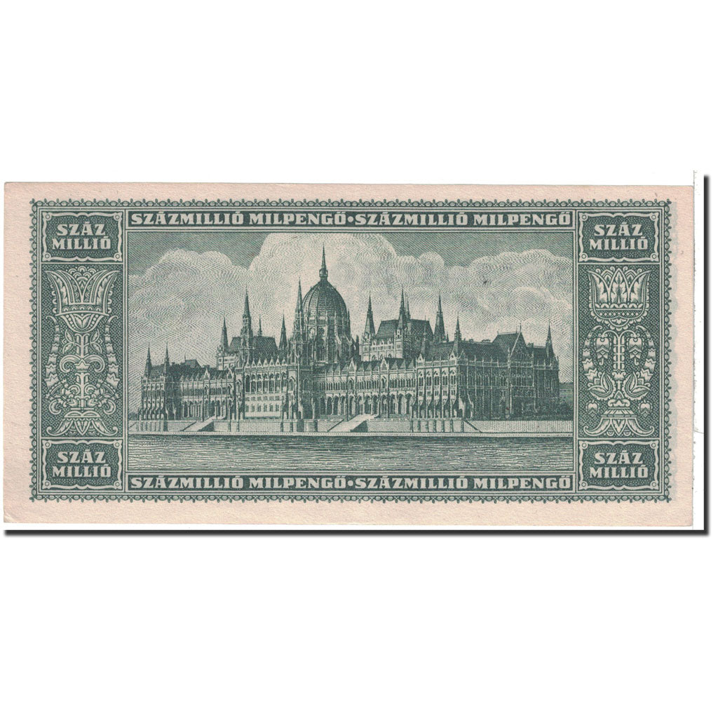 Hungary, 100 Million Milpengö, 1946, KM:130, 1946-04-03, UNC(64)