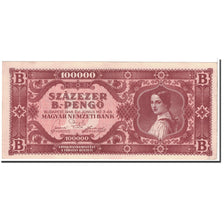 Banknote, Hungary, 100,000 B.-Pengö, 1946, 1946-06-03, KM:133, UNC(60-62)