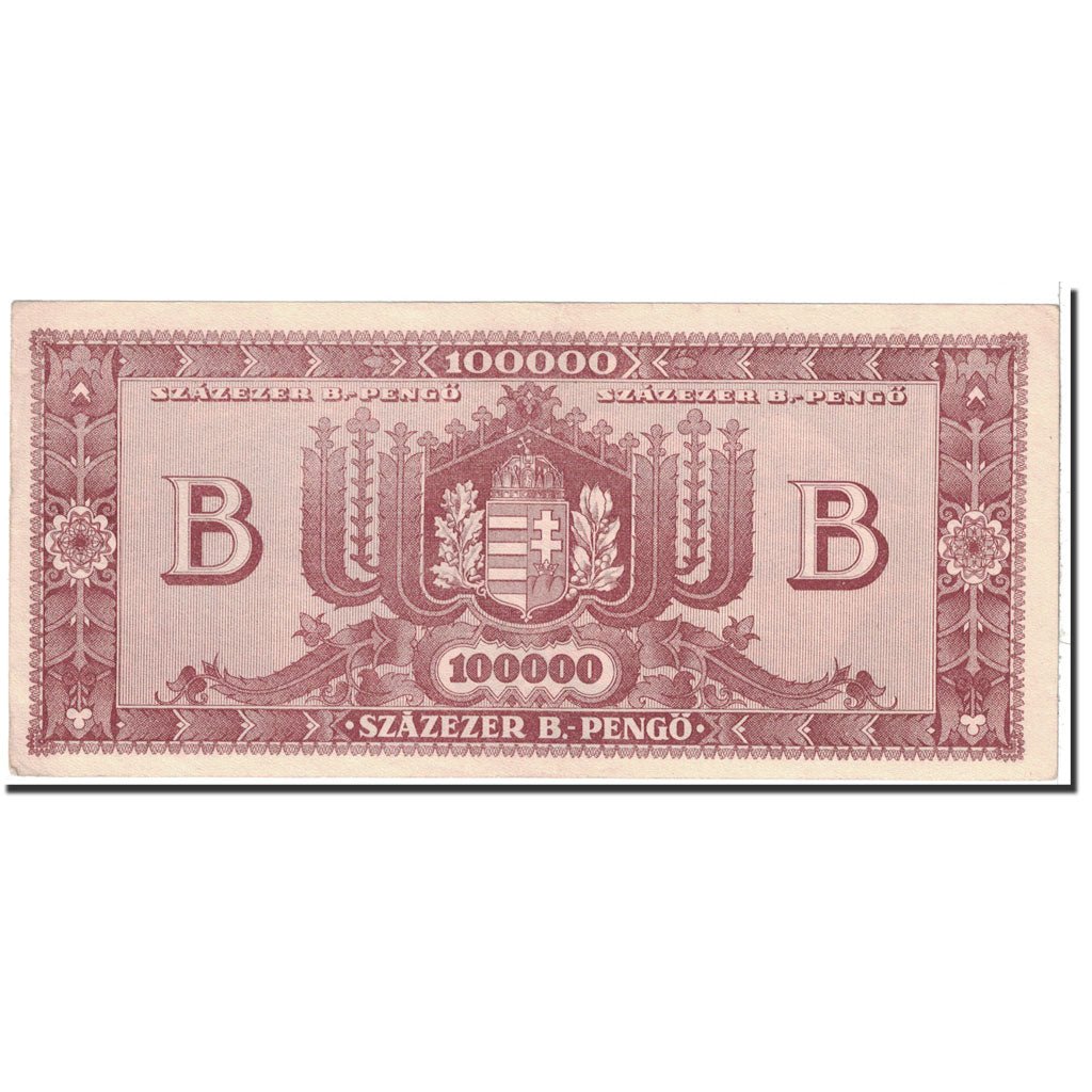 Banknote, Hungary, 100,000 B.-Pengö, 1946, 1946-06-03, KM:133, UNC(60-62)