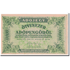 Banknote, Hungary, 50,000 (Ötvenezer) Adópengö, 1946, 1946-05-25, KM:138a