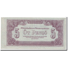 Hungary, 5 Pengö, 1944, KM:M4b, AU(50-53)