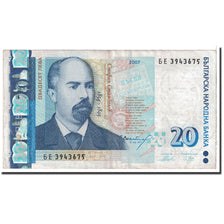 Banknote, Bulgaria, 20 Leva, 2007, Undated, KM:118b, AU(50-53)