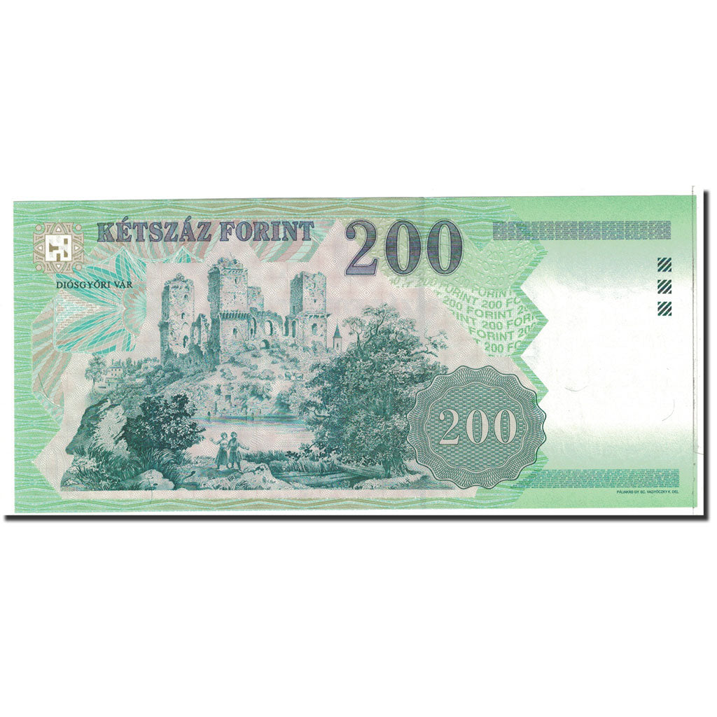 Hungary, 200 Forint, 1998, KM:178a, UNC(65-70)