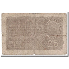 Romania, 25 Bani, 1917, KM:M1, VG(8-10)
