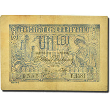 Banknote, Romania, 1 Leu, 1920, 1920-07-17, KM:26a, AU(50-53)
