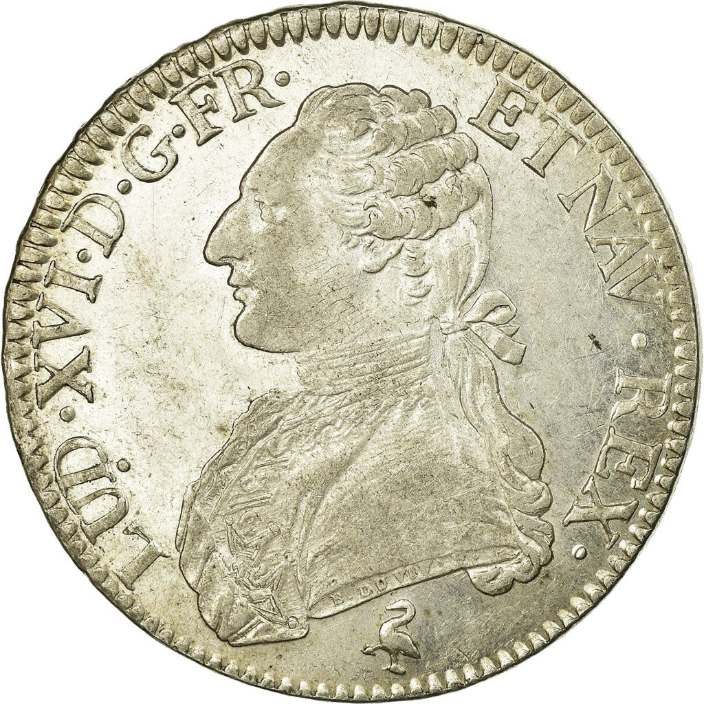Coin, France, Louis XVI, Écu aux branches d'olivier, Ecu, 1790, Paris
