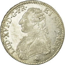 Monnaie, France, Louis XVI, Écu aux branches d'olivier, Ecu, 1790, Paris, TTB+