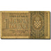 Banknote, Croatia, 1 Kuna, 1942, 1942-09-25, KM:7b, EF(40-45)