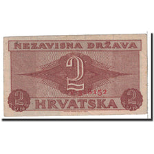 Croatia, 2 Kune, 1942, KM:8a, 1942-09-25, EF(40-45)
