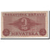 Croatia, 2 Kune, 1942, KM:8a, 1942-09-25, EF(40-45)