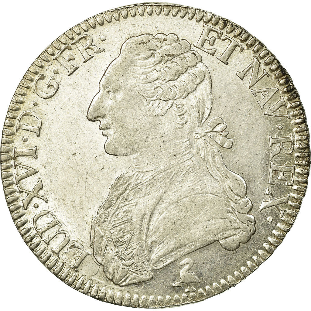 Coin, France, Louis XVI, Écu aux branches d'olivier, Ecu, 1790, Paris
