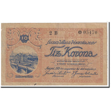 Hungary, 10 Korona, 1919, EF(40-45)