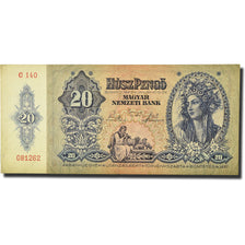 Banknote, Hungary, 20 Pengö, 1941, 1941-01-15, KM:109, AU(50-53)