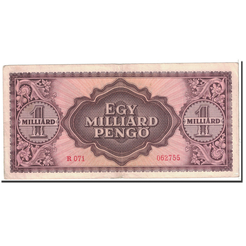Banknote, Hungary, 1 Milliard Pengö, 1946, 1946-03-18, KM:125, AU(50-53)