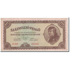 Hungary, 100 Million Milpengö, 1946, KM:130, 1946-06-03, AU(50-53)