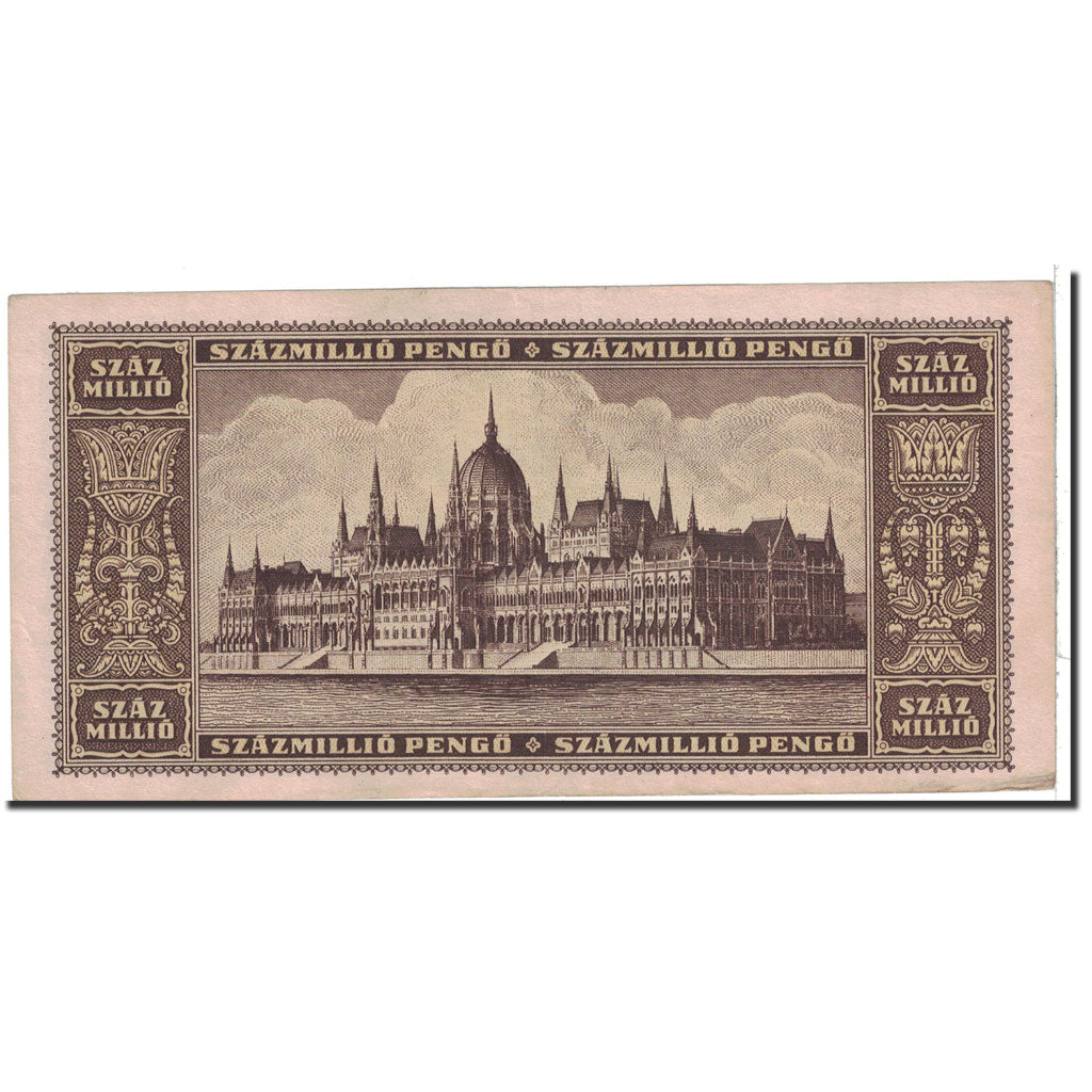 Hungary, 100 Million Milpengö, 1946, KM:130, 1946-06-03, AU(50-53)