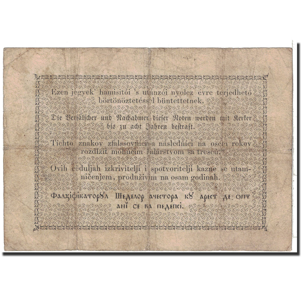 Hungary, 1 Forint, 1848, KM:S111, VF(20-25)