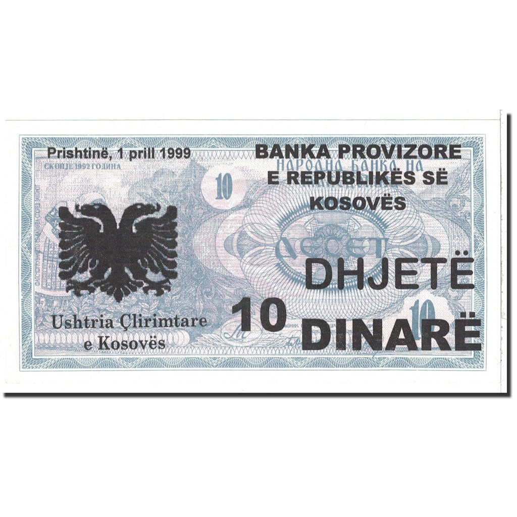Mazedonien, 10 Dinara, 1999, 01.04.1999, UNZ