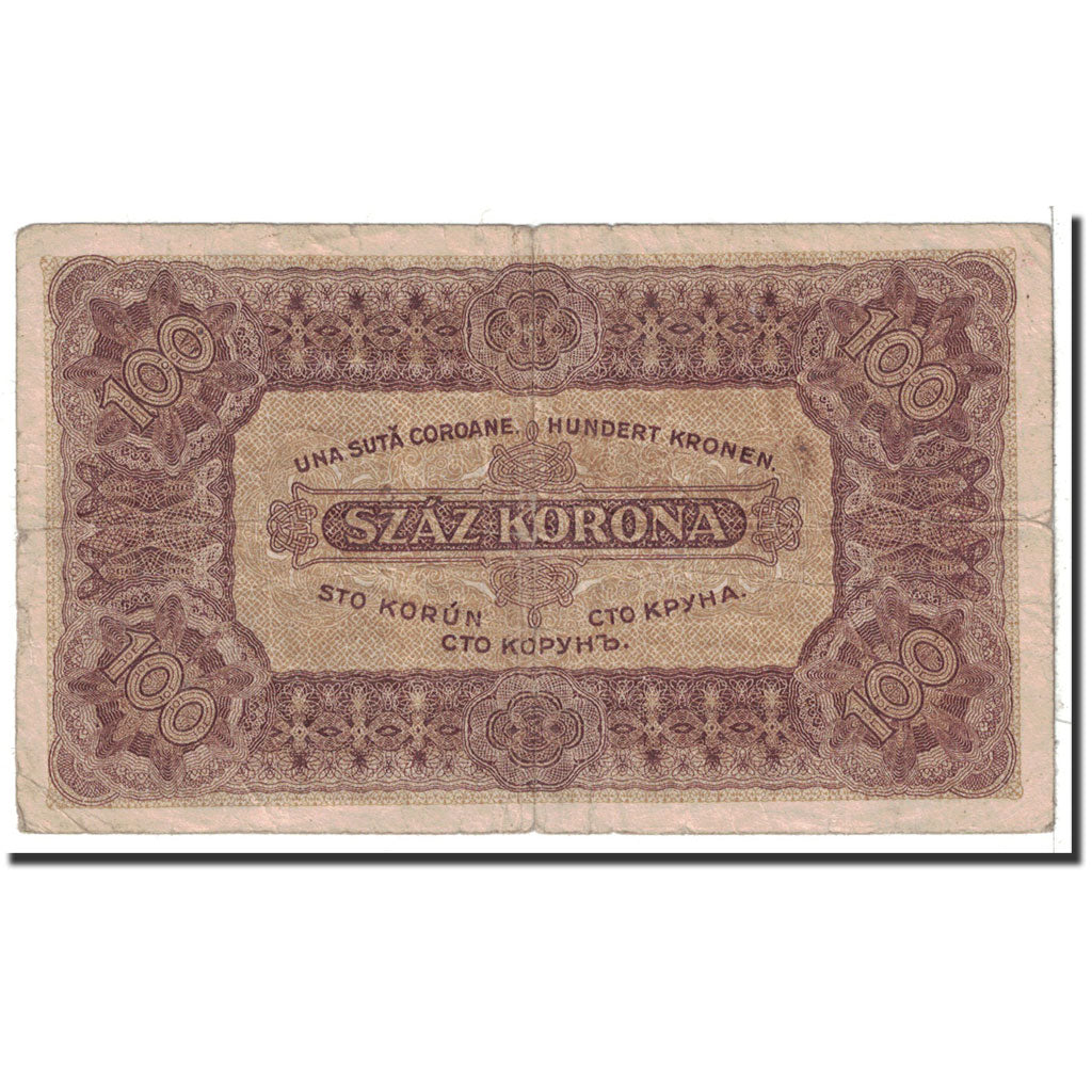 Hungary, 100 Korona, 1923, KM:73b, 1923-07-01, VF(20-25)