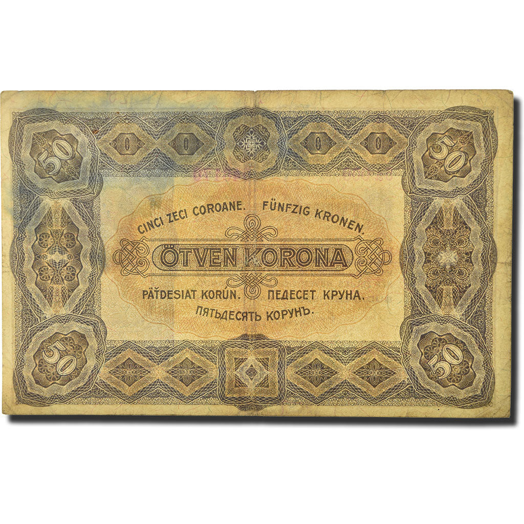 Banknote, Hungary, 50 Korona, 1920, 1920-01-01, KM:62, EF(40-45)