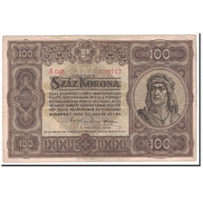 Hongrie, 100 Korona, 1920, KM:63, 1920-01-01, TTB