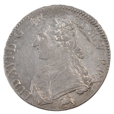 FRANCE, Écu aux branches d'olivier, ECU, 1790, Rouen, KM #564.3, AU(55-58), ...