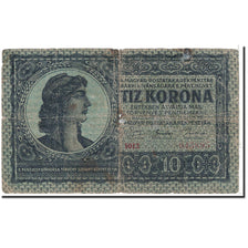Hungary, 10 Korona, 1919, KM:37, 1919-07-15, VF(20-25)
