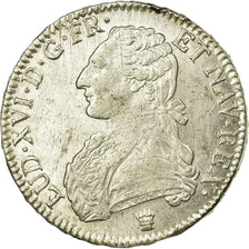 France, Louis XVI, Ecu aux branches d'olivier, 1790, Limoges, Argent, TTB