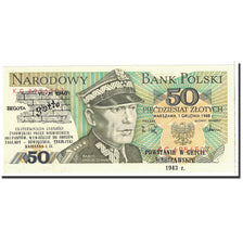Poland, 50 Zlotych, 1988, KM:142c, 1988-06-01, Overprinted Getto, UNC(65-70)