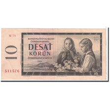 Czechoslovakia, 10 Korun, 1960, KM:88b, AU(50-53)