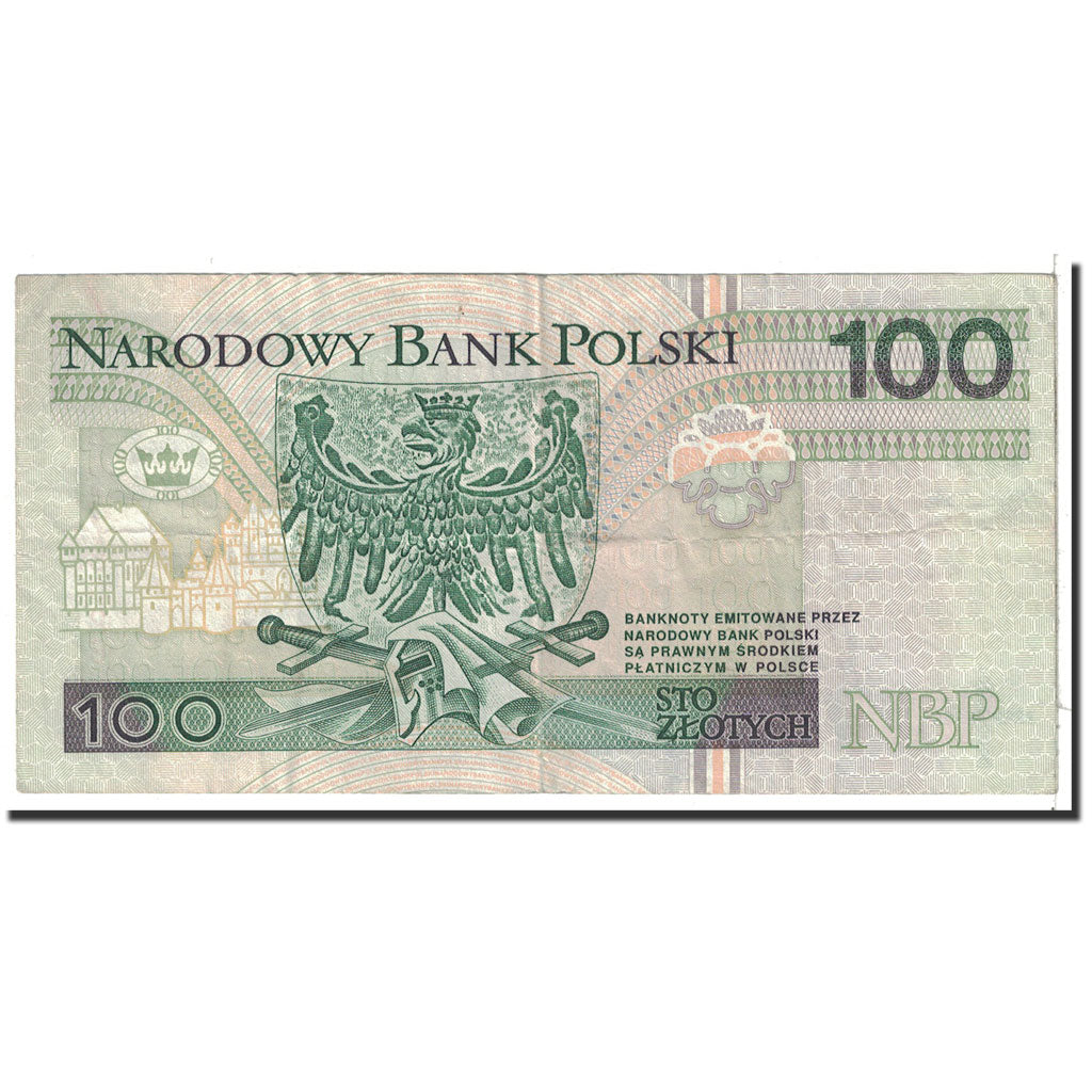 Banknote, Poland, 100 Zlotych, 1994, 1994-03-25, KM:176a, AU(50-53)