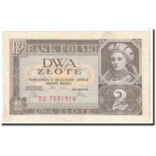 Poland, 2 Zlote, 1936, KM:76a, 1936-02-26, AU(55-58)
