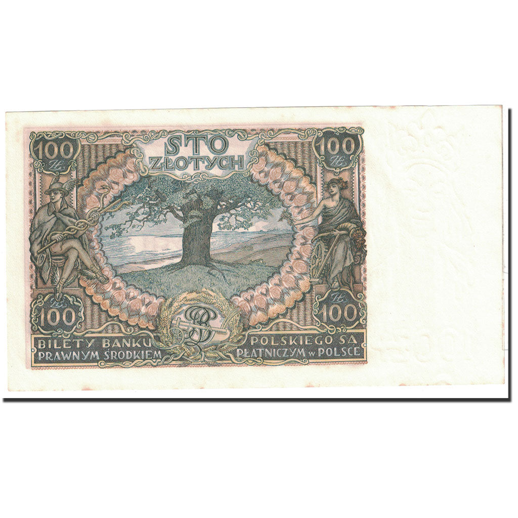 Banknote, Poland, 100 Zlotych, 1934, 1934-11-09, KM:75a, UNC(63)
