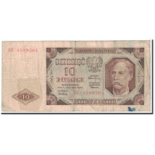 Polonia, 10 Zlotych, 1948, KM:136, 1948-07-01, B