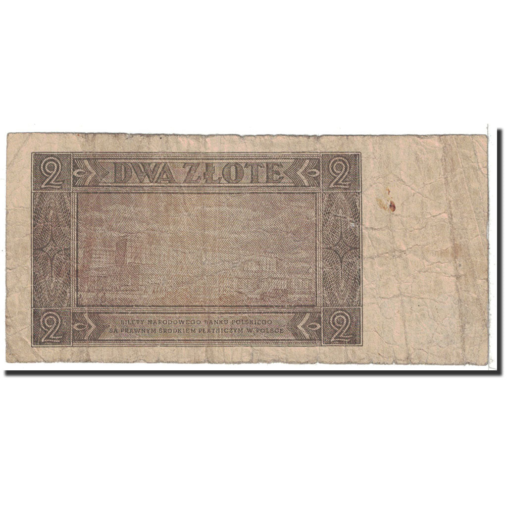 Poland, 2 Zlote, 1948, KM:134, VF(30-35)
