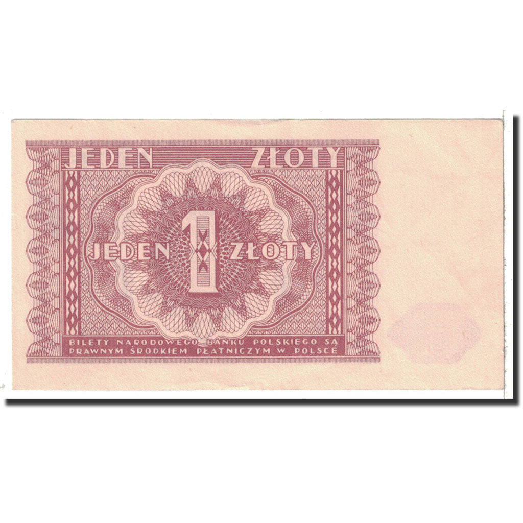 Poland, 1 Zloty, 1946, KM:123, 1946-05-15, UNC(64)