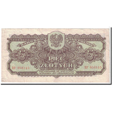Banknote, Poland, 5 Zlotych, 1944, Undated, KM:109a, EF(40-45)
