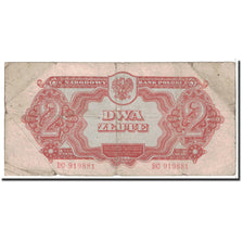 Banknote, Poland, 2 Zlote, 1944, Undated, KM:106, VF(20-25)
