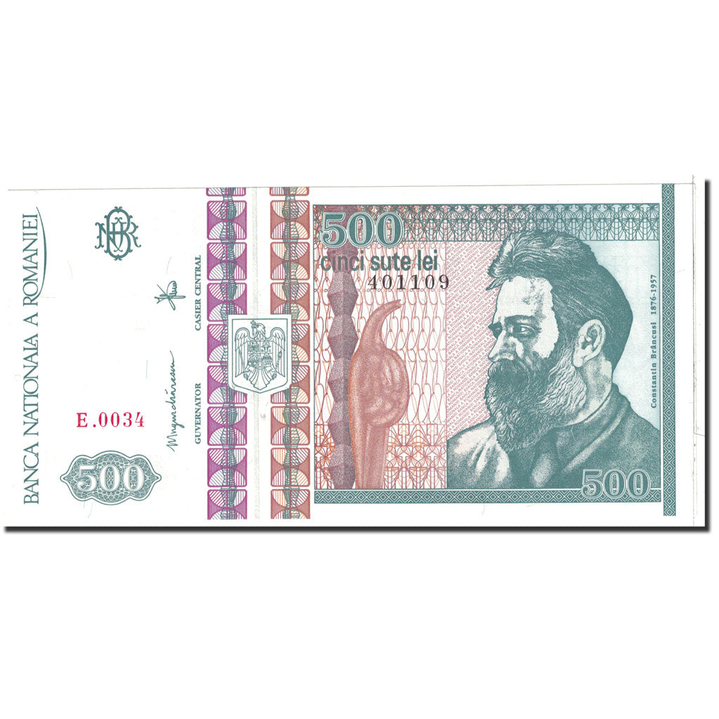 Banknote, Romania, 500 Lei, 1992, 12-1992, KM:101b, UNC(65-70)