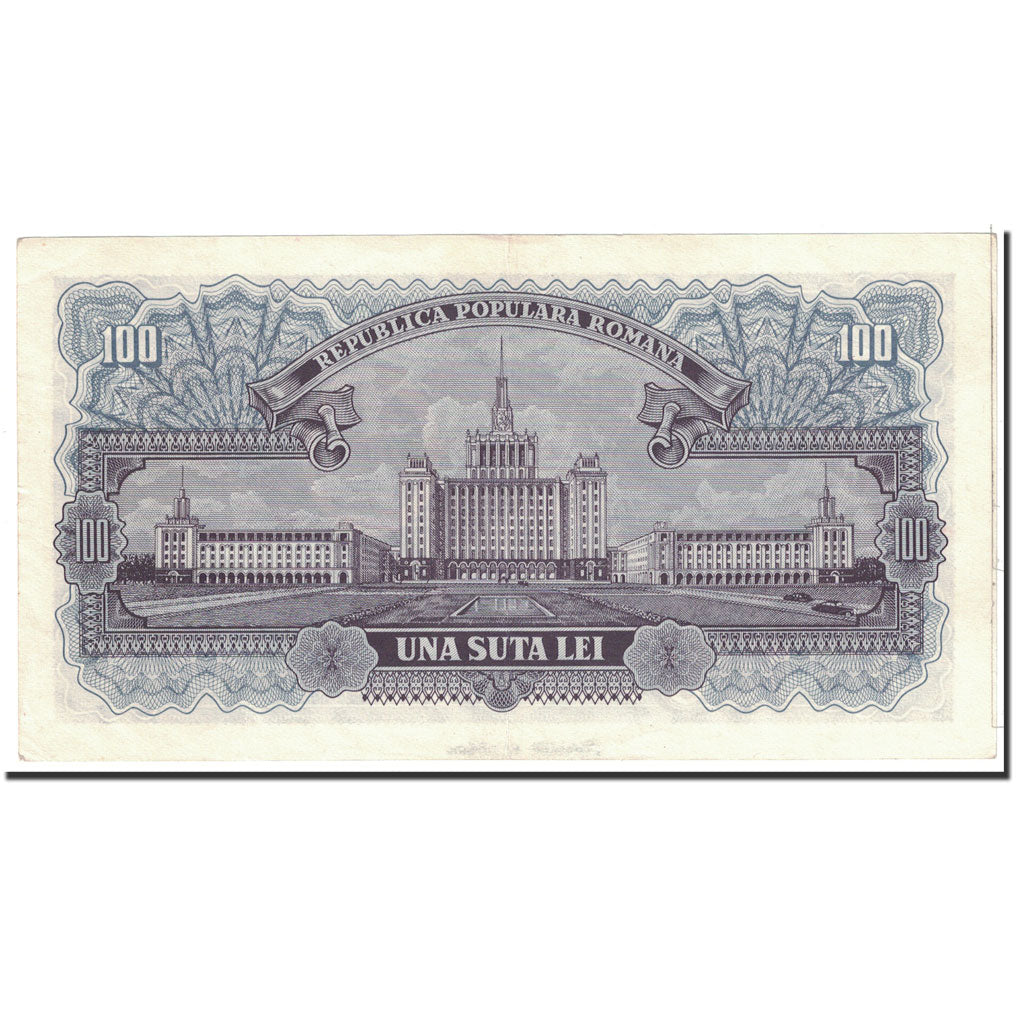 Rumänien, 100 Lei, 1952, KM:90b, UNZ-