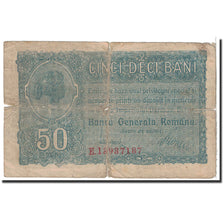 Rumanía, 50 Bani, 1917, KM:M2, RC