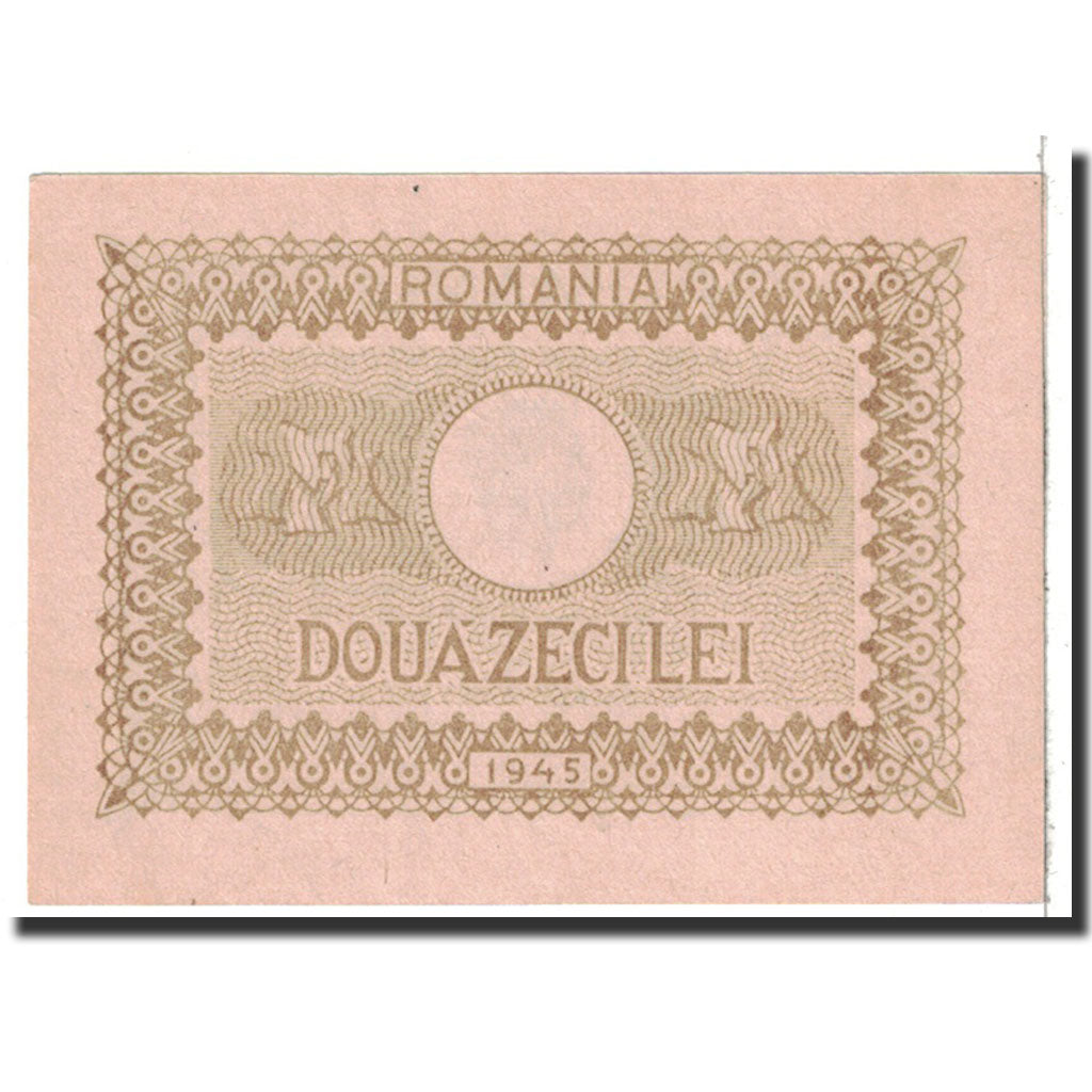 Romania, 20 Lei, 1945, KM:76, UNC(65-70)