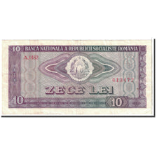 Banknote, Romania, 10 Lei, 1966, Undated, KM:94a, AU(50-53)