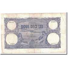 Romania, 20 Lei, 1916, KM:20a, 1916-05-12, VF(30-35)