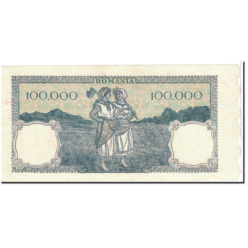 Romania, 100,000 Lei, 1946, KM:58a, 1946-10-21, UNC(63)