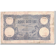 Romania, 20 Lei, 1929, KM:20a, 1929-01-31, VF(20-25)