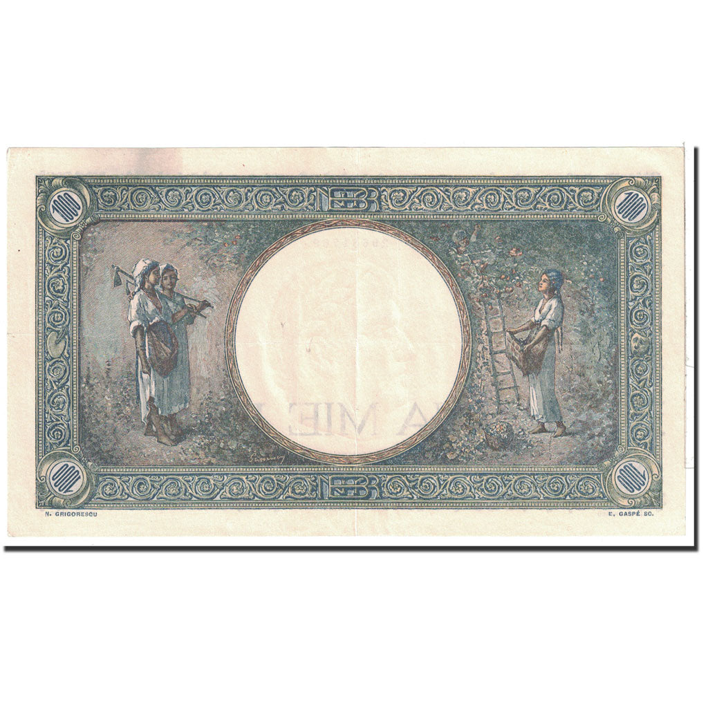 Banconote, Romania, 1000 Lei, 1941, KM:52a, 1941-09-10, SPL-