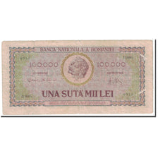 Romania, 100,000 Lei, 1947, KM:59a, 1947-01-25, VF(20-25)